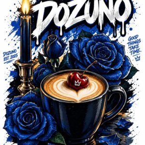 Diseño Blue Roses de Dozuno